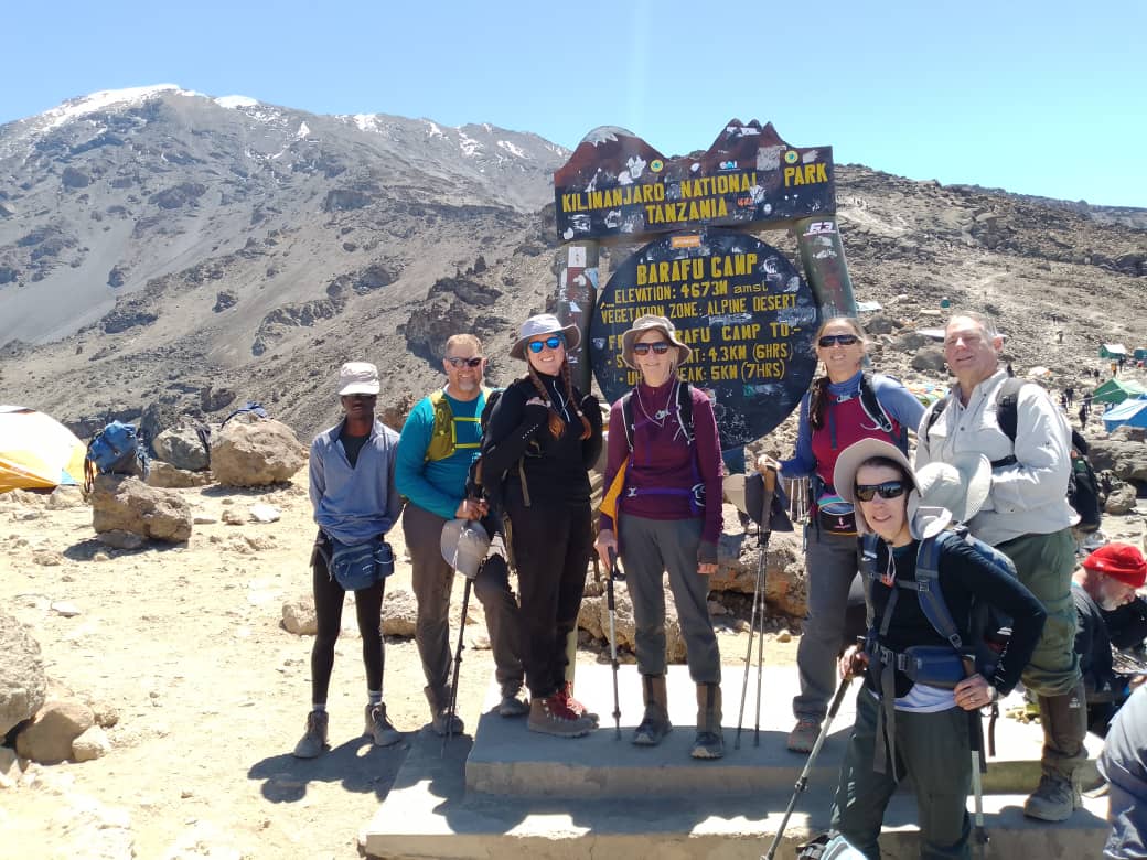 Kilimanjaro climbing group joining