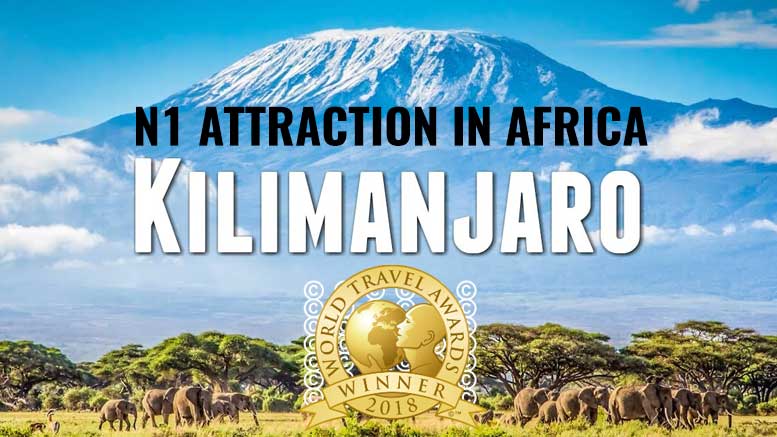 World travel awards leading tourist attraction Kilimanjaro