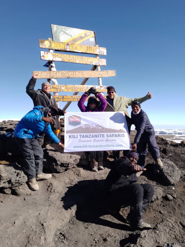 Bergsteigerfähigkeiten Kilimandscharo